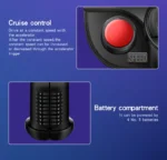 HotRC DS-4A 2.4G 4 Channel Single Hand RC Radio Transmitter with 4Ch Receiver for RC Car boat  Drone Airplane - Image 17