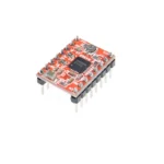 (2pcs red+ 2pcs green) A4988 Stepstick Stepper Motor Driver Module For Arduino Reprap 3d Printer Rad Green Board - Image 3