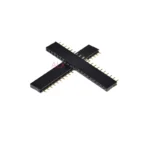 10PCS 1X20 PIN Single Row Straight FEMALE PIN HEADER 2.54MM PITCH Strip Connector Socket 1*20 20p 20PIN 20 PIN  FOR PCB BOARD - Image 2