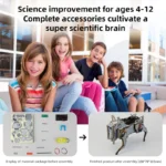 DIY Voice Control Mechanical Dog DIY Science Experiment Kit & Education Model Toy For Children Gift Toy Building Project - Image 3