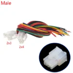 2PCS 30CM 5556 5557 5559 2*2/3/4/5/6/8/10 PIN connector male female plug with wire cable 4.2MM PITCH 18AWG 2X1/2X3/2X4/2X5/2x6 - Image 7
