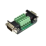 1PCS Double DB9 9PIN male female serial port connector to terminal block adapter D-SUB COM RS232 TO RS485 converter Board - Image 2