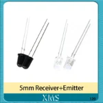 10pairs 3mm 5mm 940nm LEDs Infrared Emitter and IR Receiver Diode Diodes 301A for arduino - Image 6