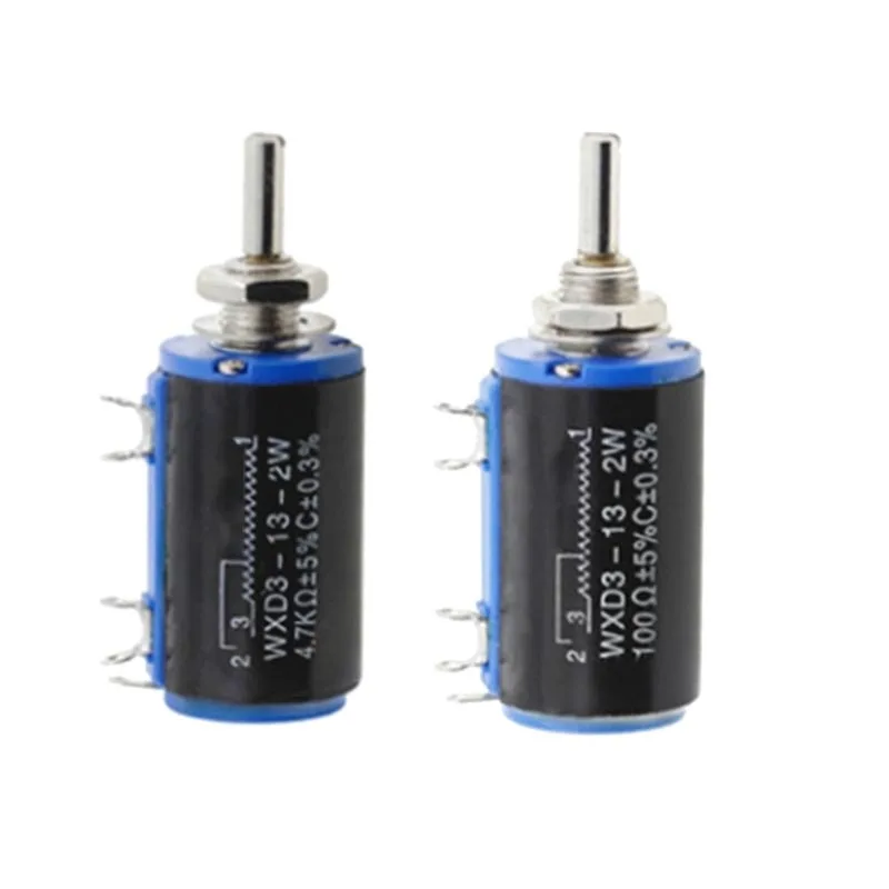 WXD3-13-2W 100R 220R 470R 2.2K 3.3K 4.7K WXD3-12 1W New Potentiometer 100 220 470 1K 2K2 3K3 4K7 10K 22K 33K 47K Ohm