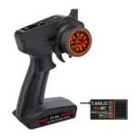 Hotrc CT-6A CT-4A 6CH 4CH 2.4GHz Radio System Transmitter Remote Controller with F-06A F-04A 6Ch Receiver for RC Car Boat Tank - Image 2