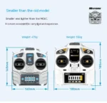 MicroZone MC6C Mini V2 2.4G 6CH Controller Transmitter w/ Receiver Radio System For RC Airplane Drone Multirotor Helicopter Boat - Image 14