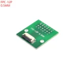 2pcs fpc-12pin Cable Pitch 0.5mm To Dip Pitch 2.54mm Smt Adapter Pcb Board Ffc 12p Fpc 12pin Connector Wire To Dip12 Converter