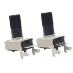 10PCS RV09 Horizontal 12.5mm Shaft 0932 Adjustable Resistor 1K 2K 5K 10K 20K 50K 100KΩ 0932 3Pin Seal Rotary Potentiometer