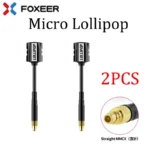 2pcs FOXEER Micro Lollipop V4 High Gain Antenna 5.8G 2.5DBi Omni RHCP SMA/RP-SMA/Angle /Straight MMCX/UFL Super Mini VTX Antenna - Image 11