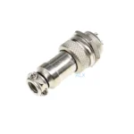 2set gx16-6 Aviation Plug Socket Circular Connector 16mm Diameter Gx16 6pin Male Female Wire Panel Connector Circular Screw Type - Image 3
