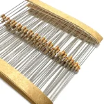 100PCS 1/8W Carbon Film Resistor 5% 0R--1M 1R 3R 30R 300R 3K 30K 300K 3 30 300 R K Ohm 0.125W 3R 30R 300R - Image 3