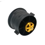 QX-MOTOR 80mm EDF with QF3748 3748 Metal Brushless Motor 1000KV CW CCW 12 blades Ducted Fan fit 80A ESC for Jet  RC Airplane - Image 2