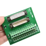 1pcs Db25 Male Female Socket To Terminal Block Adapter Pcb Board D-Sub 25pin Connector Converter Din Rail Mounting - Image 5