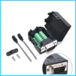 DB9 RS232 Connector D-SUB 9 Pin Male Female Plug RS485 Breakout Terminals 21-24 AWG Wire Solderless Connectors - Image 6
