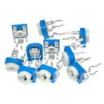 100Pcs/Set Box RM065 Carbon Film Horizontal Trimpot Potentiometer Assortment Kit 10Values Variable Resistor 500R 1K 2K 5K 10K~1M - Image 6