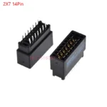 5pcs Edge Card Connector Slot 2.54 mm Pitch 8/10/12/16/18/20/28/30/36/40/50/60/72/80/98 Pin PCB Gold Finger Socket Through Holes - Image 10