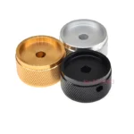1Pcs Solid Aluminum Alloy 30 x 17mm Volume Rotary Control 6mm Dia Potentiometer Cap Knob - Image 3