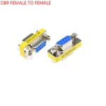 2pcs DB9 DB15 DB25 DB37 9/15/25/37 pin female to female/male to male RS232 serial port com CONNECTOR Mini Gender Changer adapter - Image 16