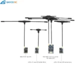 BAYCK ELRS 915MHz / 2.4GHz NANO ExpressLRS Receiver with T type Antenna Support Wifi upgrade for RC FPV Traversing Drones Parts