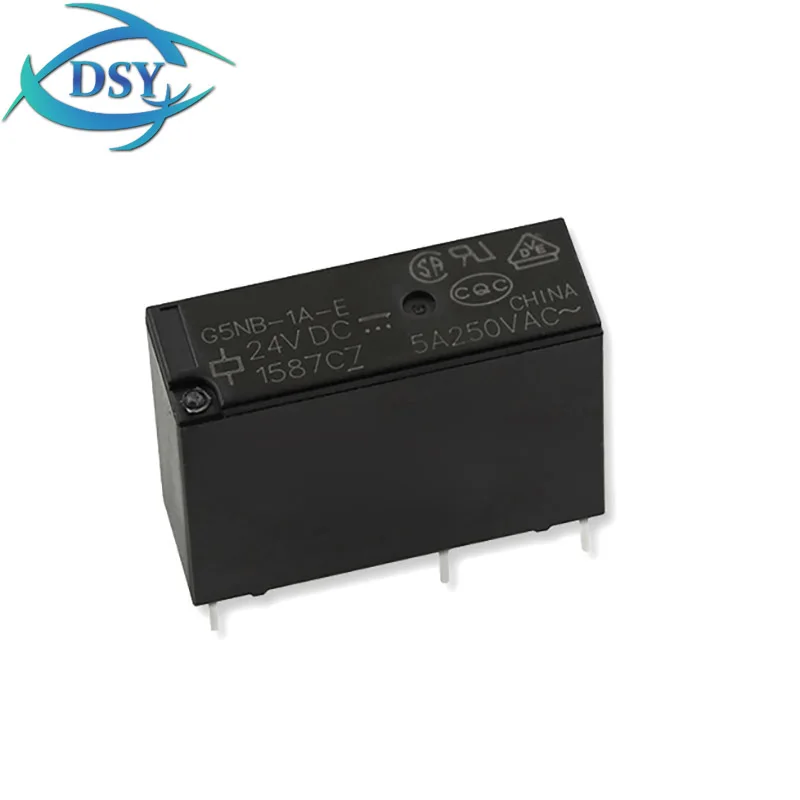 5PCS G5NB-1A-E-24VDC 24V Power Relays 5A 250VAC 4Pin