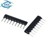10PCS/LOT DIP Exclusion 9 Pin Network Resistor Array A103J A102J 103 102 221 331 220R 330R Ohm - Image 2