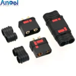 1pair 110A High Current QS8 Connectors Anti-Spark Gold Connector Large Power Plug Male and Female for RC Plant Protection Drone