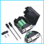 DB9 RS232 Connector D-SUB 9 Pin Male Female Plug RS485 Breakout Terminals 21-24 AWG Wire Solderless Connectors - Image 8