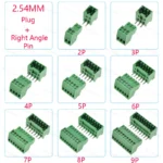 5/10Pcs 15EDG 2.54 mm KF2EDG PCB Screw Terminal Block Connector Right Angle/Straight Needle Plug Pin Header Socket 2/3/4/10 Pin - Image 10