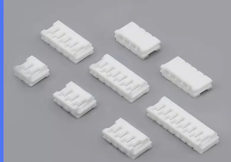 20Pcs Eh2.5 Connector 2.54mm Pitch Female Housing With Terminal/Male Pin Header Socket Plastic Shell Plug 2/3/4/5/6/7/8/10P Pin