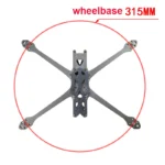 RC 7 inch 315mm Carbon Fiber Quadcopter Frame Kit 5.5mm arm For APEX FPV Freestyle RC Racing Drone Models - Image 5
