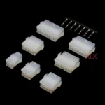 10PCS 5557/5559 4.2mm 2*1/2/3/4/5/6/7/8/10P Pin Female Plug For PC Computer Card GPU PCIe Power Connector Plastic Shell Housing - Image 3