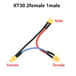 XT60 XT30 EC5 T XT90 TRX Plug Parallel Battery Connector Cable Extension O Separator Plug Adapter With Silicon Wire For Rc Model - Image 12