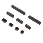 10PCS 2*2/3/4/5/6/7/8/10/12/16/20/40 Pin Double row Straight Pin Female Header 1.27MM Pitch Strip Connector Socket 8/10/16/20/40 - Image 3