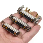 1Pcs 13w3 30A Gold Plated Male Female High Current Power Connector D-Sub Adapter Solder/Plug-in Type 10+3 Plug Jack 13Pin DB - Image 3