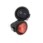 10PCS Red/Black KCD1 2PIN 15mm On/Off Round Boat Rocker Switch DC AC 3A/250V Car Dash Dashboard - Image 5