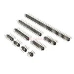 10PCS Double row MALE 2.54MM PITCH Right Angle PIN Header connector 2*2/3/4/5/6/7/8/9/10/16/20/40 PIN/P 2x/3/4/5/6/8/10/16/20/40 - Image 2