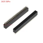 10PCS 2*2/3/4/5/6/7/8/10/12/16/20/40 Pin Double row Straight Pin Female Header 1.27MM Pitch Strip Connector Socket 8/10/16/20/40 - Image 20