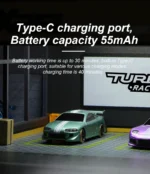 Turbo Racing 1:76 C61 C62 C63 C64 Drift RC Car upgraded version With Gyro Full Proportional Remote Control RTR Kit - Image 21