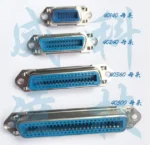 1PCS 57 Series Male Female Centronics Connector 14/24/36/50Pin 180 Degree Pcb Type Printer Socket Plug-in Board Type
