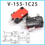 lot Large micro switch V-15-1C25, silver point V-15-IC25 microwave oven, 16A 250V contact switch, copper point tact switch - Image 12