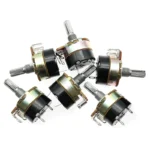 5PCS WH138 Adjustable Resistance Speed Regulator With Switch Potentiometer WH138-1 B5K B10K B20K B50K B100K B250K B500K 10K 100K - Image 3