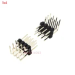 5PCS 90 degree Three Row Male 2.54MM Pitch Right Angle PIN Header Connector 3*2/3/4/5/6/7/8/10/20/40 PIN/P 3x/3/4/5/6/8/10/20/40 - Image 6