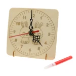DIY Clock Model  DIY Science Toys Children Educational Technology Project Model Toys Educational Wooden Puzzle Games For Gift - Image 3
