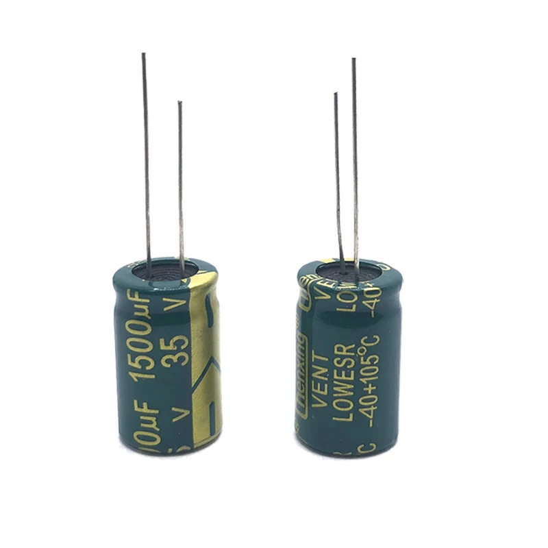 35v1500uf High Frequency Low ESR Aluminum Capacitor 1500uf35v 35v1500MF 35v 1500uf 13x21mm 2200uf 3300uf 4700uf 6800uf