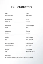 Aocoda-RC F765S F775S V2 Stack F722 V2 3065S / 3075S 65A / 75A 4in1ESC 30x30mm 3-6S per FPV Freestyle Drone - Image 14