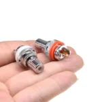 2pcs 805 2.5 Ag Female Rca Jack Socket Connector Silver Plated - Image 3