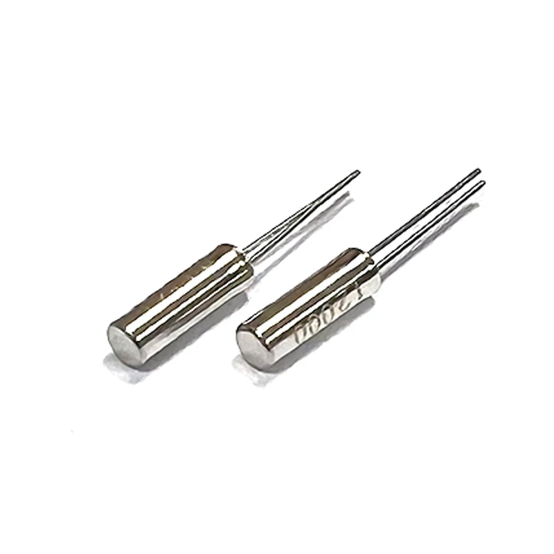 10pcs 2*6mm Crystal Cylinder Quartz Resonator 12MHz 12M 12.000MHZ 2PIN 2x6mm