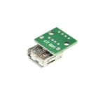 10pcs Usb 2.0 Female Socket To Dip 4p 4pin Adapter Connector To Dip 2.54mm Welded Pcb Converter Pinboard For Cellphone Data Line - Image 3