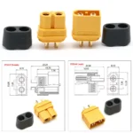 5 pair Amass XT60+ XT60H Plug Connector With Sheath Housing Male & Female For RC Lipo Battery FPV Quadcopter - Image 13
