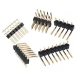 20PCS 2.54mm Single Row single pin curved Pin Header Connector Double row pin header 2P/3P/4P/5P/6P/8P/10P Strip Curved Needle - Image 3